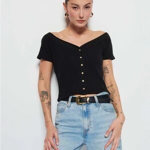 Nation LTD Alessia off shoulder top